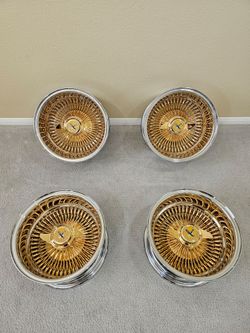 13x7 Stamped 100 Spoke Dayton Wire Wheels