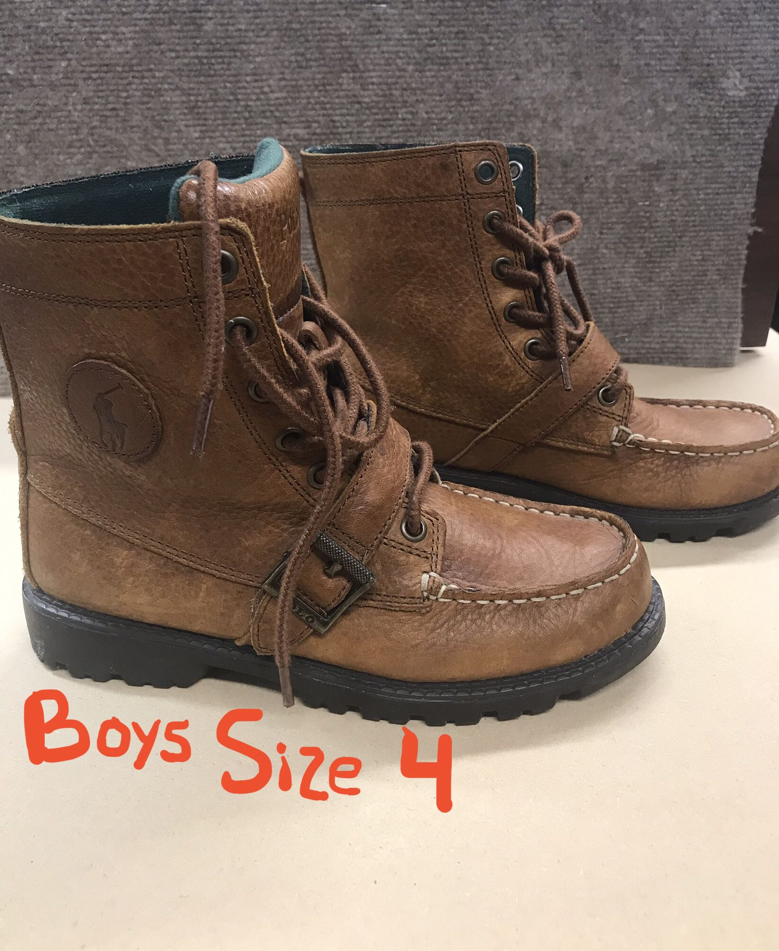 Polo boots Boy’s Shoe size 4