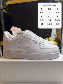 Nike Air Force 1 Low Triple White Sneakers