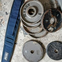 Weights And Weight Belt