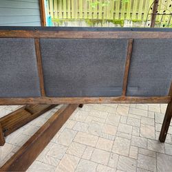 New Price* Moving Sale!! Ashley furniture Cal King bed frame *must sell by 4/24