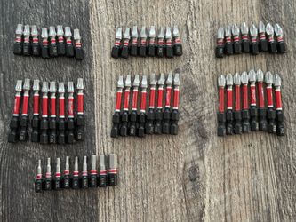 NEW 57x Milwaukee Shockwave bits impact duty