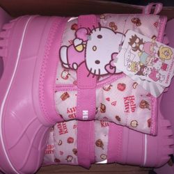 Hello Kitty Boots New Never Used $40 