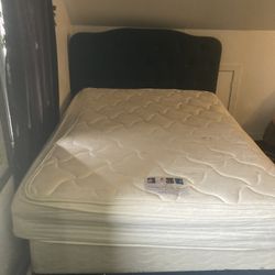 Full Bed And Bed Frame. 