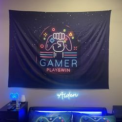 Gamer cloth wall decoration - cloth