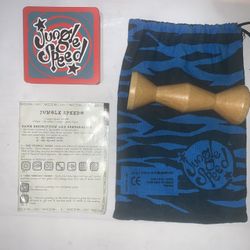 Jungle Speed Board Game Party Cards Table Game Brown Wood Token Run Fast Pair Forest Speed Game For Kids Family