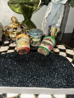 3 Discontinued Vintage YANKEE CANDLE Christmas Scents 1.75 OZ VOTIVE CANDLES