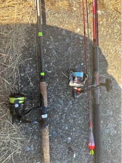 Gloomis and ugly stick salmon rods