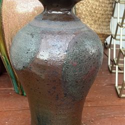 Rusty Ceramic Vase,
