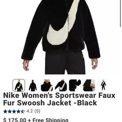 Nike Fur Swoosh Jacket 