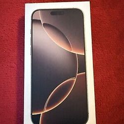 NEW unlocked iPhone 16 Pro Max 256 Gold