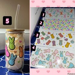 Easter Glass Tumblers 