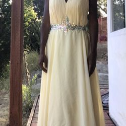 Never Worn Yellow Dress 