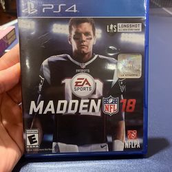 Madden NFL 18 (Sony PS4, 2017) Tom Brady