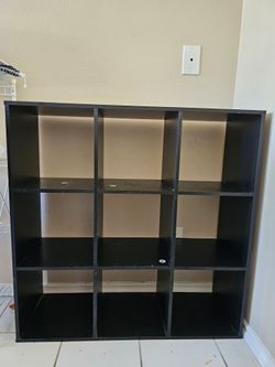 Organizer shelf 9 cubes
