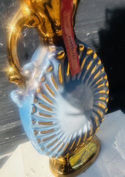 Vintage  Jim  Beam Decanter  Ceramic   Empty   Bottle  NO Chips Or Cracks Made in  Kentucky  Distillery 