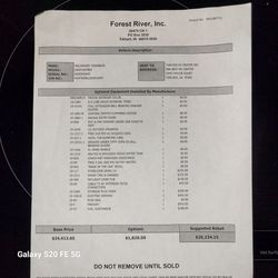 For Sale: 2013 Forest River Wildwood T26 TBS