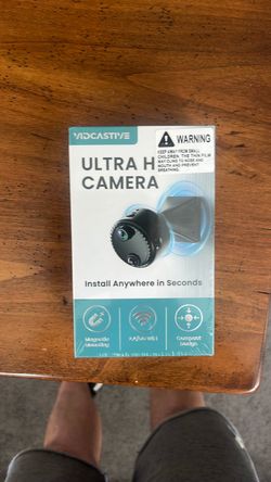 Vidcastive ULTRA HD SECURITY CAMERA