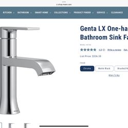 Findlay Single-Handle Single-Hole Bathroom Faucet in Spot Resist Brushed Nickel