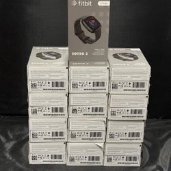 13x Fitbit Sense 2 Smartwatch – Graphite/Shadow Gray – New Sealed