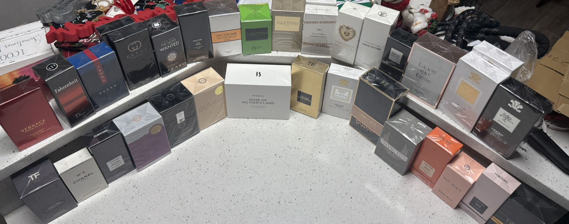 $125 cologne’s & perfumes , $65 AirPods