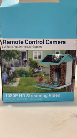 Smart Bird Feeder with 1080P HD Camera