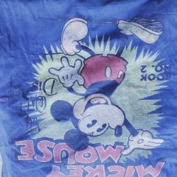 Two Older Mickey Mouse Shirts In Good Condition 