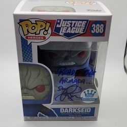 Funko POP! Justice League: Darkseid #388 Signed By Ray Porter! JSA!