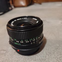 Canon Fd Lens 28mm