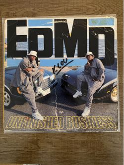 EPMD – Unfinished Business (1989 Original Pressing) Hip-Hop Vinyl LP