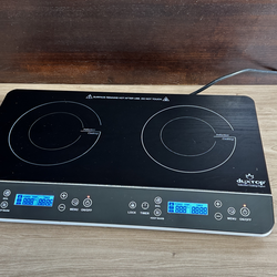 2-Burner Portable Induction Cooktop
