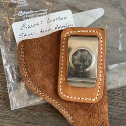 Used Bianchi Leather Small Revolver Holster