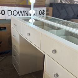 Vanity White $10 Down 