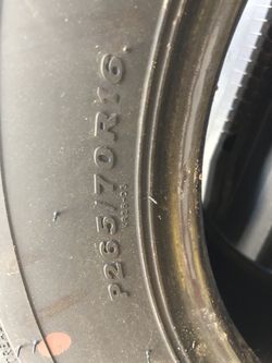 Brand new tires