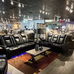 Power Reclining Sofa And Loveseat