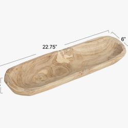 Decorative Wooden Bowl 