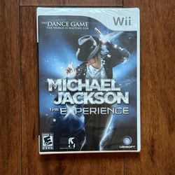 NEW Michael Jackson the Experience Nintendo WII game