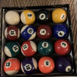 Pool Balls New