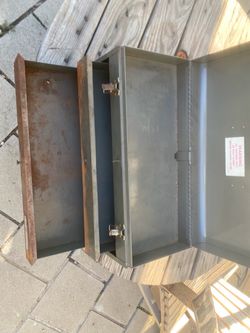 Vintage craftsman tool box