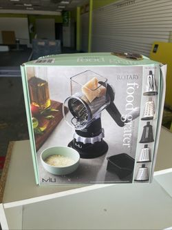 MIU Rotary Food Grater W/ Stainless Steel Drums