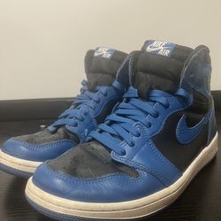 SIZE 8.5 - Nike Air Jordan 1 Retro High OG Dark Marina Blue