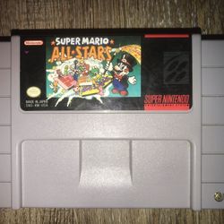 Super Nintendo Super Mario All Stars 