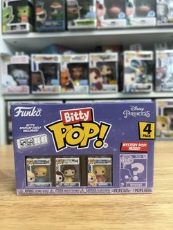SEALED DISNEY PRINCESSES BITTY FUNKO POP 4-PACK Movies Snow White Cinderella