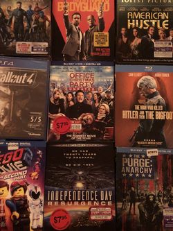 Lot of Movies + Game (BEST OFFER)