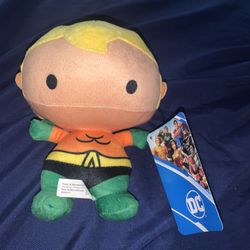 Aquaman 7" Stuffed Plush Doll 2019 Toy Factory DC Justice League NWT (794)