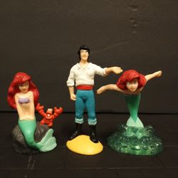 Little Mermaid Vintage PVC Figures 