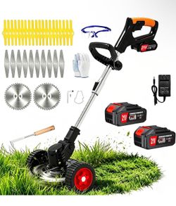 Electric Weeds Wacker with wheels