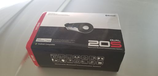 SENA 20S Bluetooth, 1 Mount + 1 Speakers + 3 Mics + Chargers Only, Parts, NO DEVICES