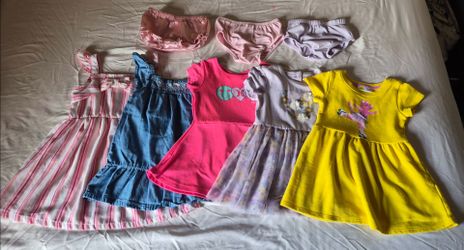 Toddler Girl Dress Bundle with Bloomers