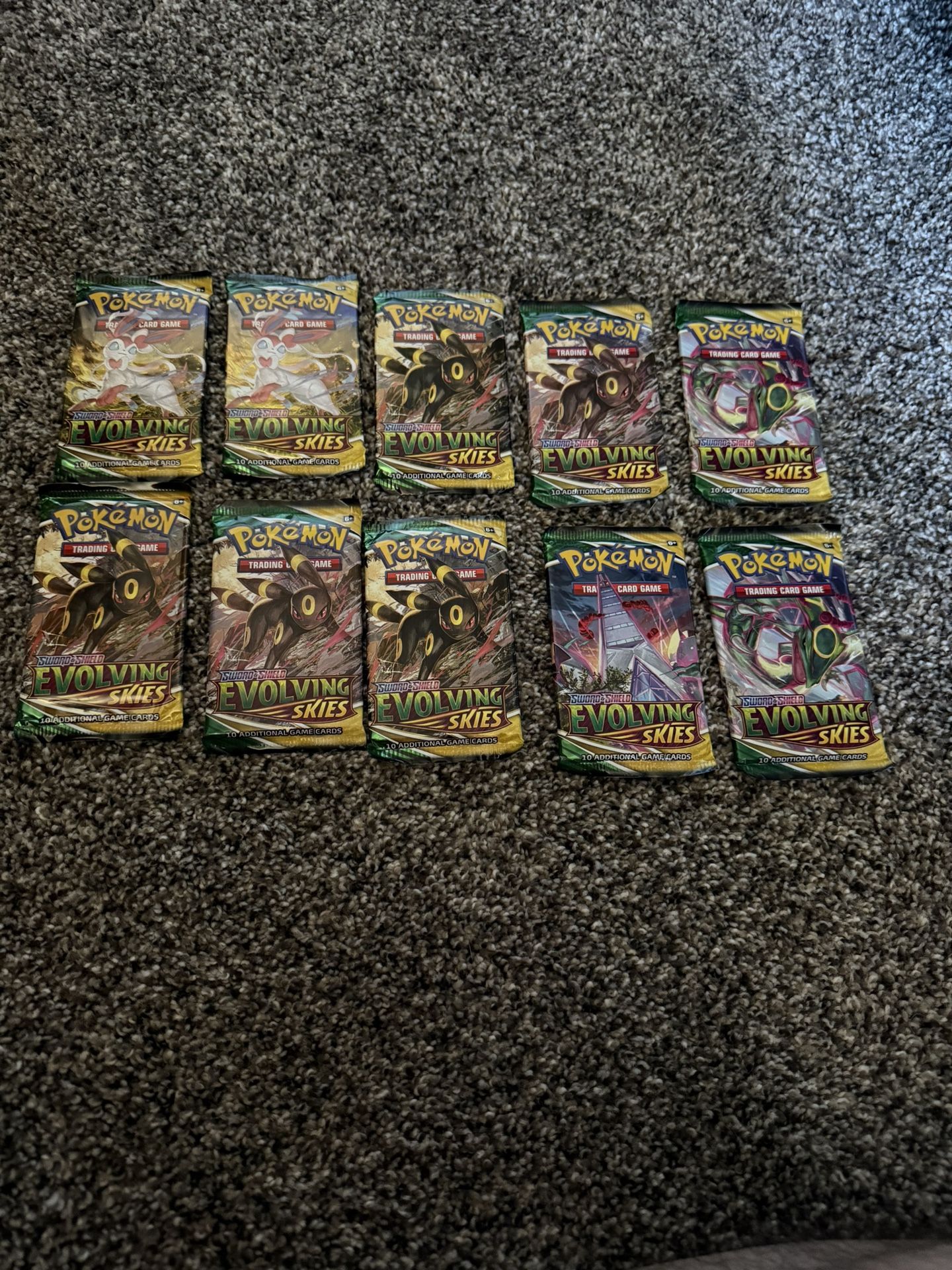 Evolving Skies Packs!